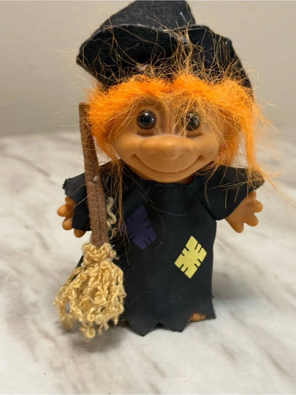 Russel Troll orange hair 1996 witch